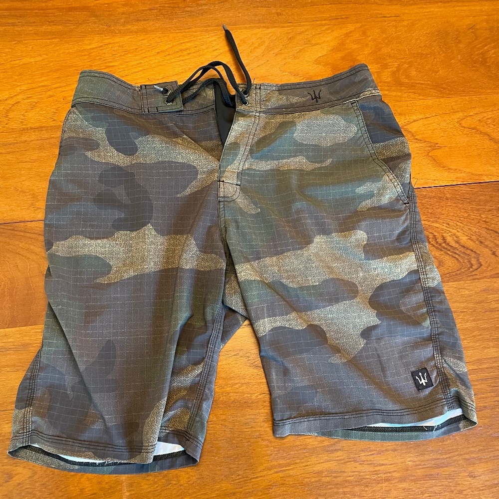 Forged CrossFit WOD Shorts/Camouflage/Size Large